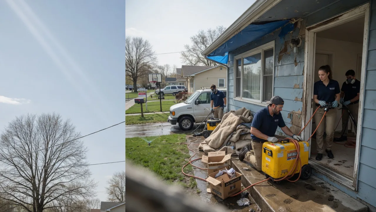 Basement Flood Cleanup in Turners Station, KY near me